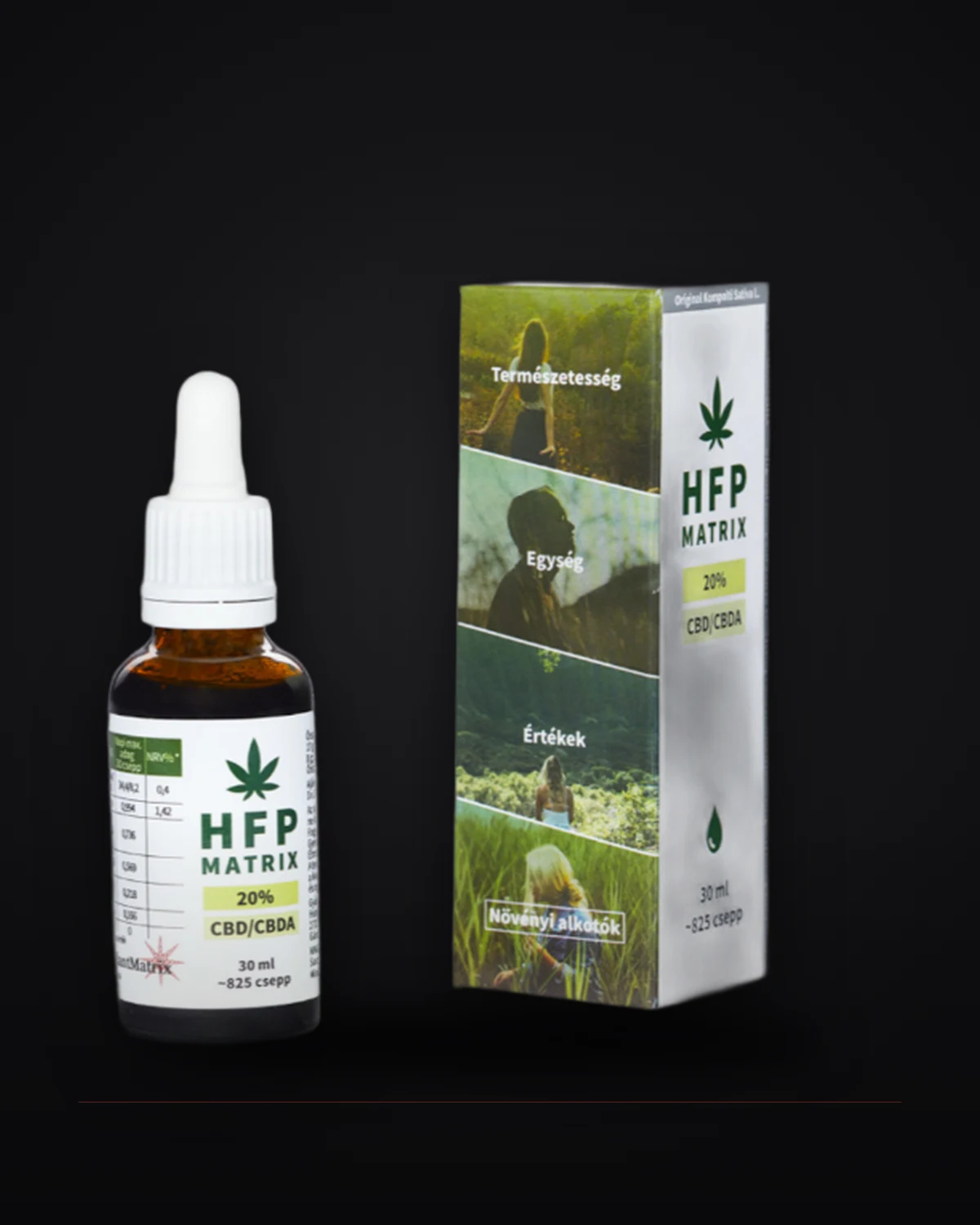 HFPMatrix CBD/CBDA olaj 20%